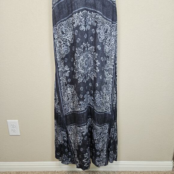 Revolve The Jetset Diaries Maxi Dress Tassels Boho Travel Tie Back TJD Size S - Picture 4 of 12
